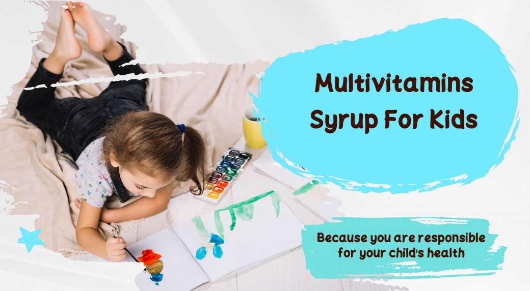 MultiRoy Daily Multivitamins and Minerals Syrup For Kids