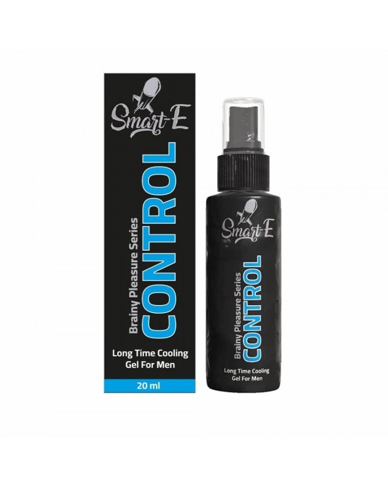Smart-E Control Spray for Men - Natural Delay Spray, Lidocaine-Free Herbal Extracts - 20 ml 