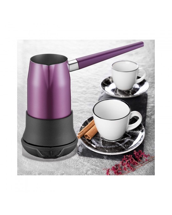 Aryıldız Purple Kahvemania Turkish Coffee Maker, Turkish Coffee Machines, coffe maker,Espresso makers, Best home espresso machine,Small coffee maker