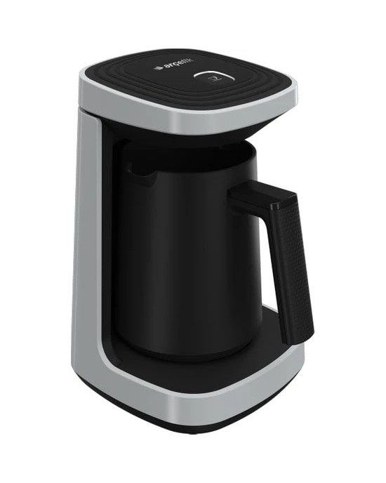 Arçelik Tkm 3940 Türk Kahve Makinesi Gri, Kahve Makinesi, Süt Köpürtücü Makinesi, Nespresso Makinesi, Süt Buharlı Espresso Makinesi, Şirin Cezve