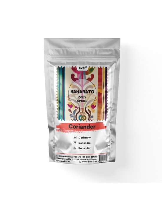 Discover the Essence of Flavor, BAHARATO's Pure Coriander, 50 GR