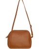 Women's Handbag and Shoulder Bag, Mini Urban Crossbody Bag with Zippered Adjustable Strap, Brown Color