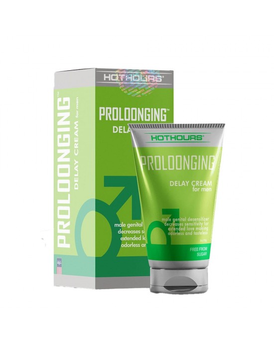 PROLOONGING™ Delay Cream for Men 56gr - Penis Desensitizer Without Compromising Pleasure, Odorless and Tasteless, Made in America, 2oz