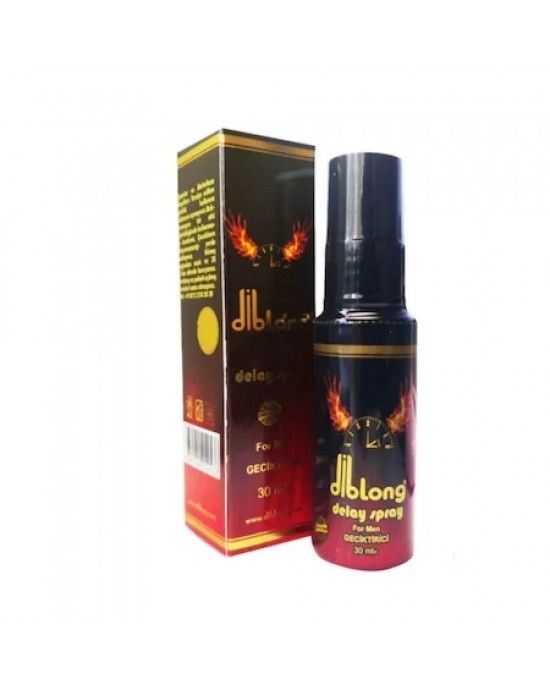 DibLong Jumbo Delay Spray 30ml - Herbal Formula with Vitamin E for Lasting Intimacy
