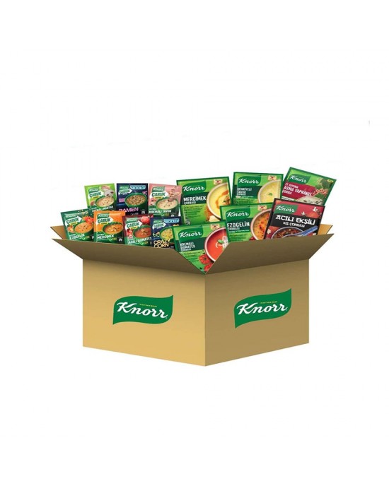 Knorr Ramadan Soup Package - Variety of Traditional Flavors for Ramadan, 13 Different Flavor