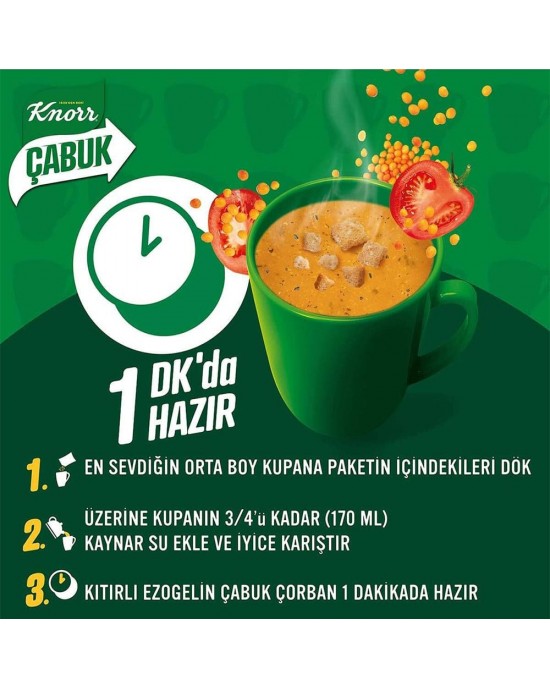 باقة شوربة رمضان كنور - مجموعة متنوعة من النكهات التقليدية, 13 نكهة شوربة مختلفة