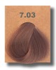 Leoni Permanent Hair Color Cream with Argan Oil Turkish Hair Dye 7.03 Warm Blonde 7.03N 60 Ml