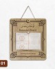 Ramadan Islamic Wood Board, Ramadan Countdown Board, Syrian Ramadan Decor, Ramadan Calendar