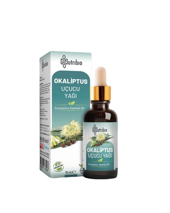 Okaliptüs Uçucu Yağı, Organik, Doğal, Yüksek Kalite, Cilt, Saç ve Solunum Sağlığı İçin En İyisi, 10 ml