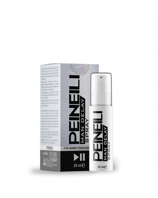 Peineili Man Delay Spray 25 ml - Delay Spray for Premature Ejaculation Control and Performance Enhancement, Made in Turkey
