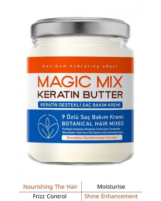 MAGIC MIX 9 Essence Hair Care Oil - Nourishing Keratin & Natural Oils for Vibrant Hair