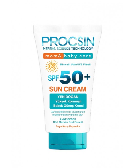 PROCSIN Baby Sunscreen 50 ML - BABY SUN CREAM with UVA and UVB Protection