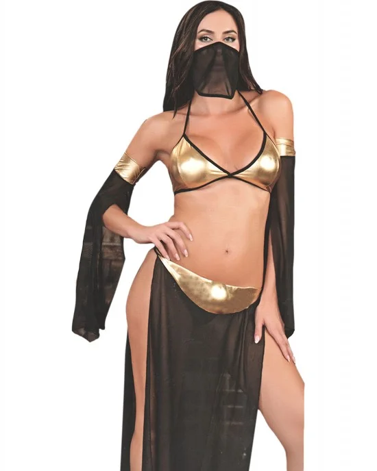 StyleTurk, Women's Exotic Costumes, Lingerie Sets for Women, Arab Dancer,  In Sexy Black