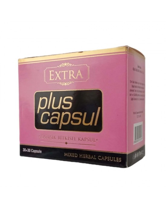 Plus Capsules Herbal Formula for Rapid Slimming and Weight Loss, 30+30 Capsules