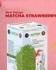 Premium Çilek Aromalı Matcha: Yeşil Çayın Gücü ve Sağlık Faydaları, 20 Poşet