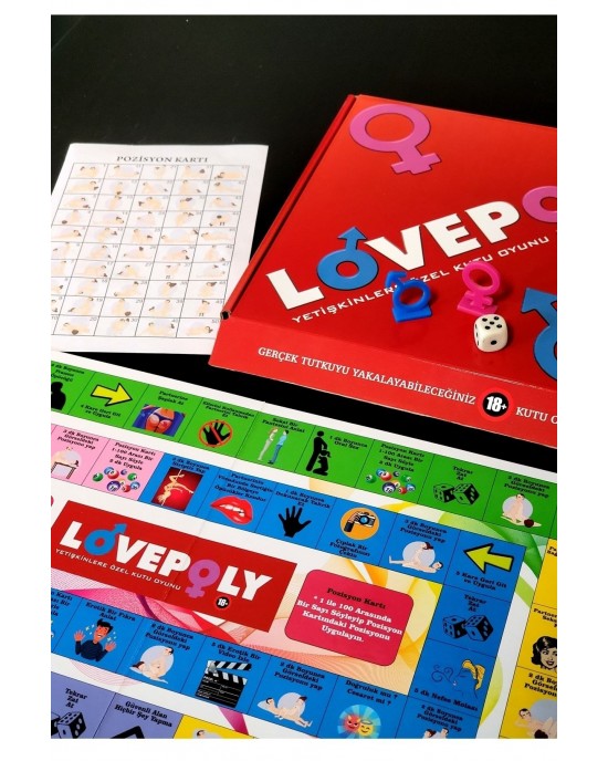 LOVEPOLY +18 Kutu Oyunu, Yetişkinler için Erotik Fantezi Arayışı, Bu Oyunu ile Erotik Arayışlara Dalın