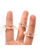 Stay Hard with Cock Ring Set - Set of 3 Clear Penis Rings for Enhanced Performance