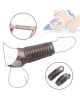 Enhance Intimacy with the Reusable Penis Sleeve G Spot Stimulator, Penis Ring Sheath - Explore Pleasure and Comfort