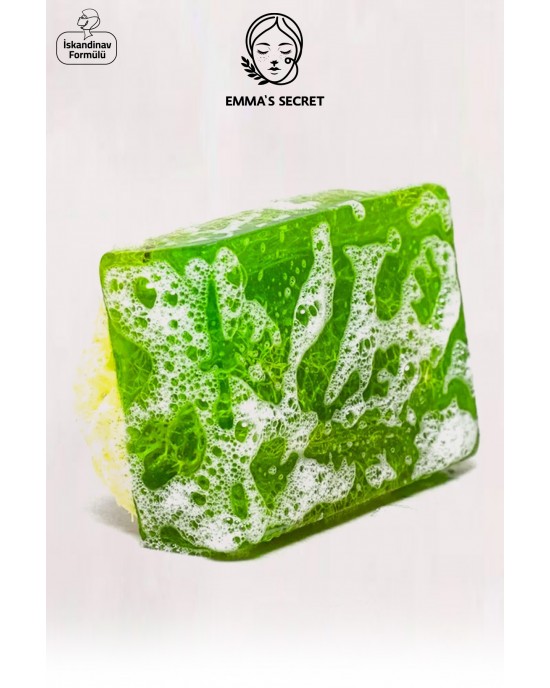 Premium Aloe Vera Pumpkin Fiber Soap, Scandinavian Skincare Fusion, 3×125 gr