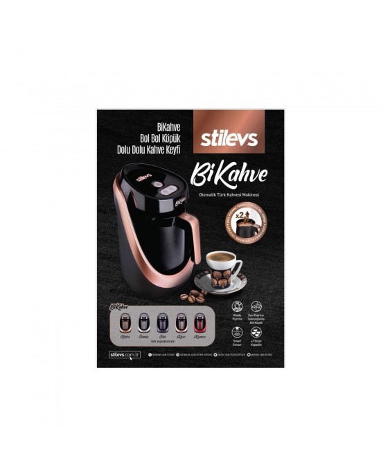 Stilevs Bikahve Otomatik Turkish Coffee Maker, Automatic Coffee Machine, Turkish Coffee Machines, coffe maker,Espresso makers, Best home espresso machine,Small coffee maker