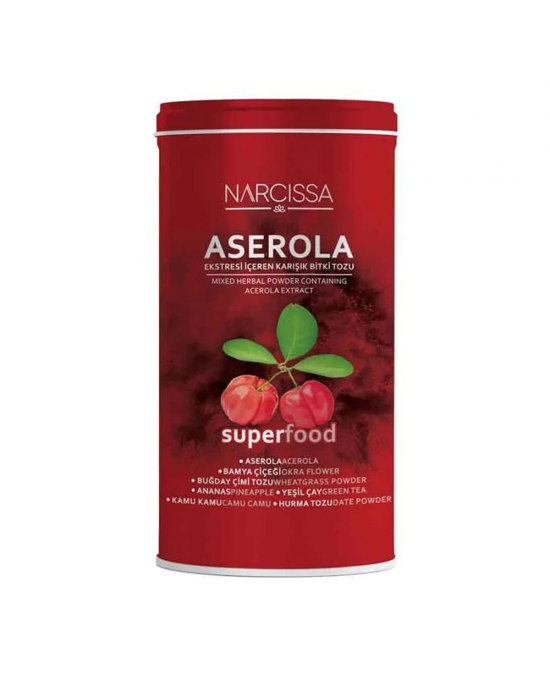 Narcissa Aserola Çayı: Bir ayda 15-20 kg verin, 200 Gram