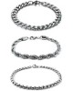 Complete 10-Piece Jewelry Set: 6 Bracelets, 3 Necklaces, 1 Surprise Bracelet
