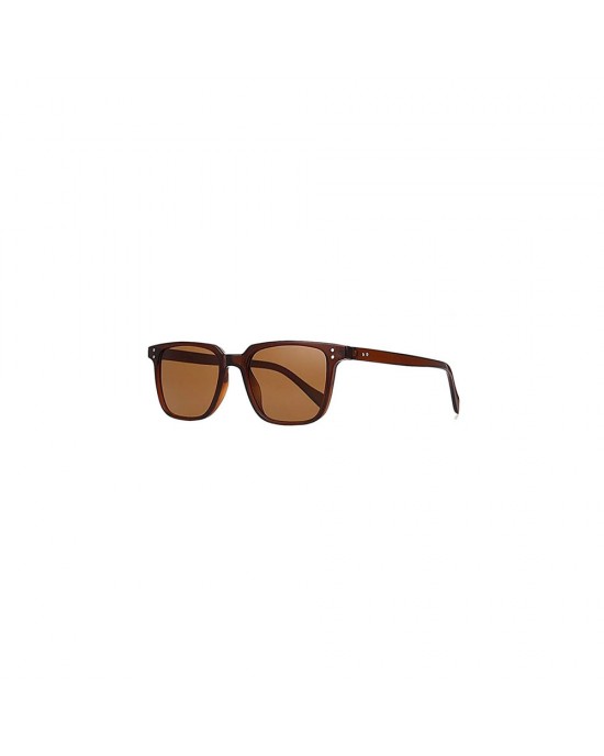 Kinary Unisex Sunglasses, Stylish UV Protection with Polarized Lenses and Durable Polycarbonate Frames, Brown Color