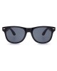 Modalucci Unisex Sunglasses, Fashionable, Stylish, Durable, Affordable UV Protection Eyewear, Elegant Design in All Black