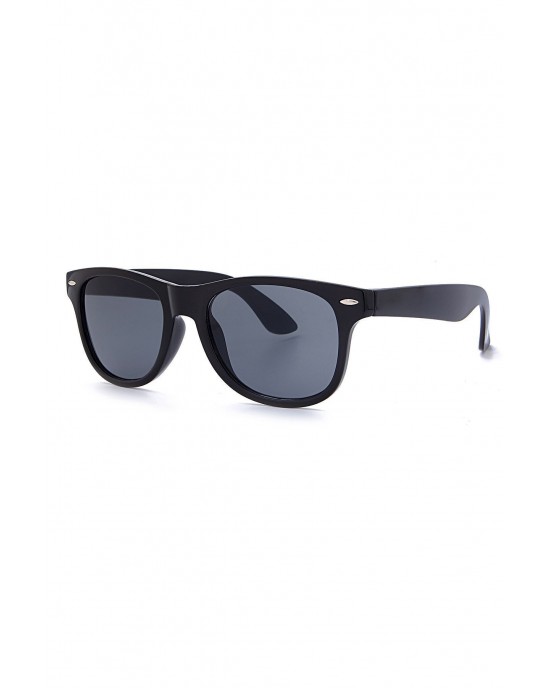 Modalucci Unisex Sunglasses, Fashionable, Stylish, Durable, Affordable UV Protection Eyewear, Elegant Design in All Black