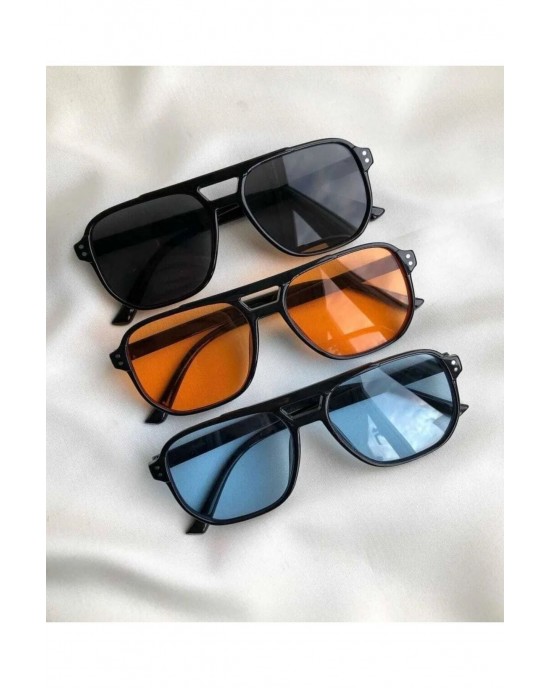 Modalucci Unisex Sunglasses, New Season Sunglasses, Fashionable, Stylish, Durable, Affordable UV Protection Eyewear, Yellow Lenses