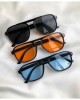 Modalucci Unisex Sunglasses, New Season Sunglasses, Fashionable, Stylish, Durable, Affordable UV Protection Eyewear, Blue Lenses