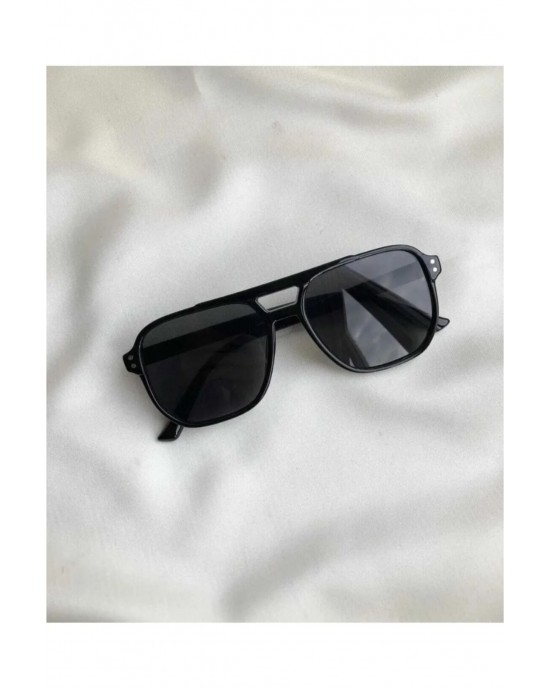 Modalucci Unisex Sunglasses, New Season Sunglasses, Fashionable, Stylish, Durable, Affordable UV Protection Eyewear, Black Lenses