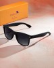 Polo Air Men's Sunglasses - Stylish Black Frame, UV400 Protection, Polarized Lenses, Durable and Perfect for Outdoors