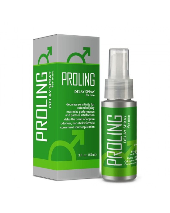 Proling Delay Spray for Men – Boost Sexual Performance, Control Ejaculation and Enjoy Extended Pleasure, 59 ML