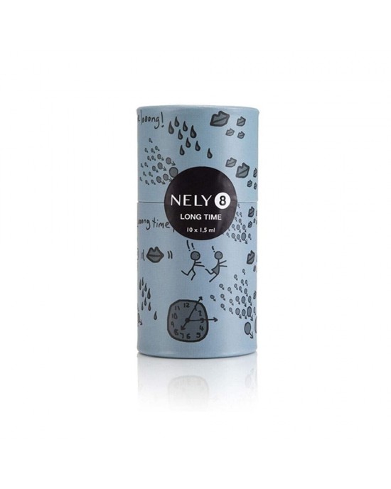 Nely8 Delay Long Time Cream for Men, Packaged in Easy to Carry Sachets, Disposable,1.5 ml x 10 pcs