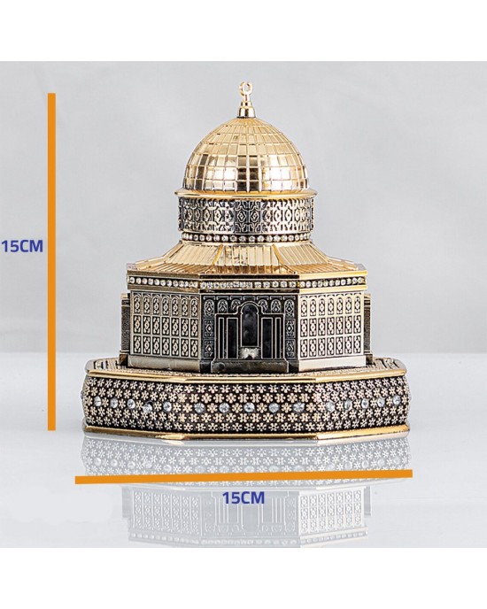 Dome of the Rock Figurine, Islamic Table Decor, Islamic Trinket, Islamic Home Decoration, Islamic Gift, Gift for Muslim