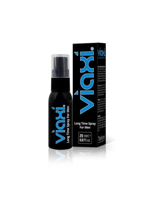 Viaxi Long Time Spray, Herbal Delay Spray for Men - 20 ml, Lidocaine-Free, Endurance Boost 