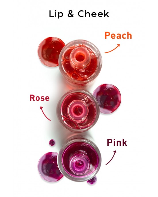 2-in-1 PROCSIN Kiss & Bloom Natural Tint for Lip & Cheek Peach 11ml - Effortless Radiance