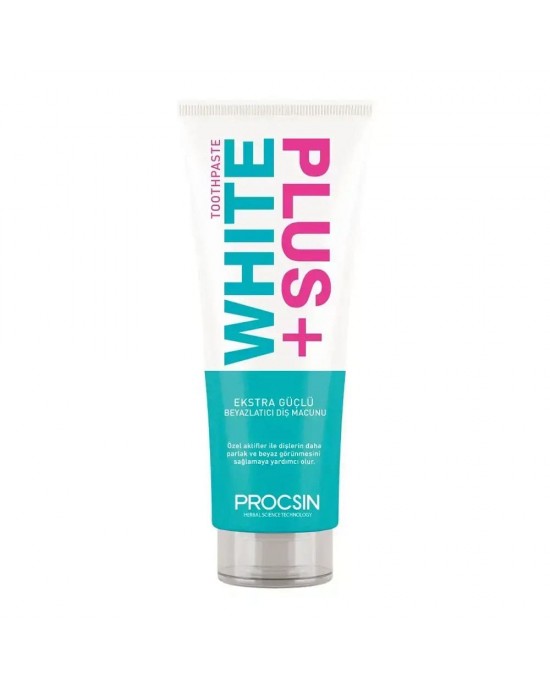 PROCSIN WHITE PLUS Whitening Toothpaste, 80 ML - Advanced Formula for Brighter Smiles