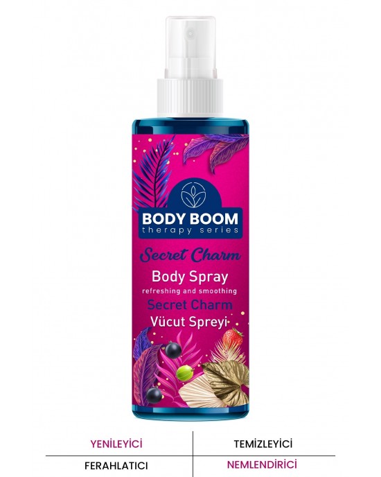 PROCSIN Body Boom Secret Charm Body Spray 100 ML: Your All-Day Freshness and Comfort in a Bottle