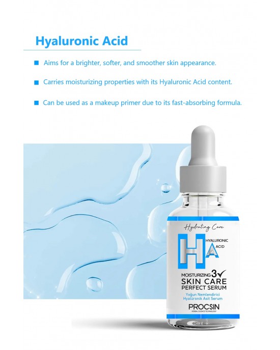 Hyaluronic Acid 20 ML - Tüm Gün Süren Nemlendirmenin Anahtarı
