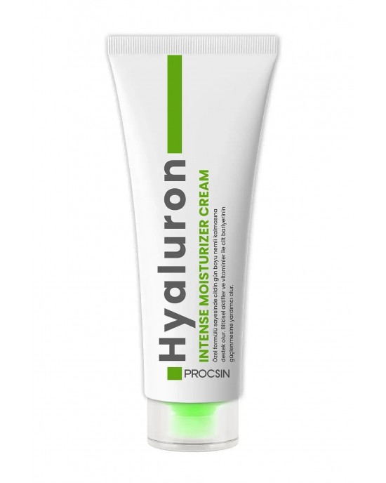PROCSIN Hyaluron Moisturizing Cream 50 ML, A hydrating Formula Enriched with Hyaluronic Acid, Shea Butter, All Skin Types