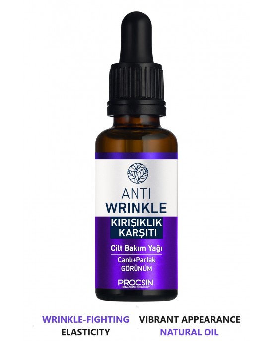 PROCSIN Anti-Wrinkle and Fine Line Skin Care Oil 20 ML - Age-Defying Turkish Beauty Solution