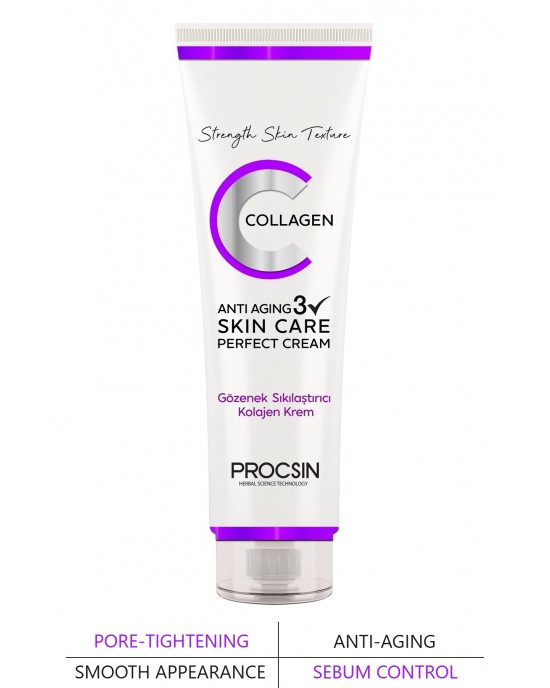 PROCSIN Anti-Aging Collagen Cream 50 ML – The Ultimate Turkish Cosmetic Solution for Aging Skin