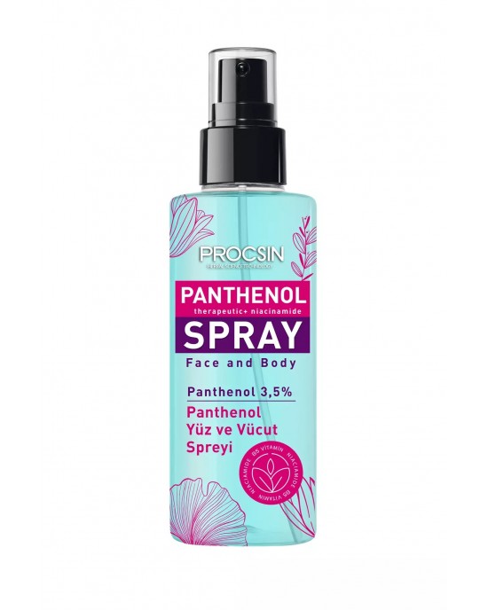 PROCSIN Panthenol Face and Body Spray 100 ML: The Vitality Boost Your Skin Deserves