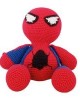 Amigurumi Spider-Man Crochet Toy, Doll for Kids, Amigurumi Doll, Crochet Doll, 100% Organic Syrian Handmade Soft Amigurumi Toy, Amigurumi Sleeping Friend