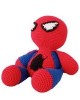 Amigurumi Spider-Man Crochet Toy, Doll for Kids, Amigurumi Doll, Crochet Doll, 100% Organic Syrian Handmade Soft Amigurumi Toy, Amigurumi Sleeping Friend