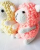 Amigurumi Sheep Crochet Toy, Doll for Kids, Amigurumi Doll, Crochet Doll, 100% Organic Syrian Handmade Soft Amigurumi Toy, Amigurumi Sleeping Friend