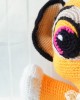 Aslan Oyuncak, Çocuklar İçin Bebek, Amigurumi Bebek, Örgü Bebek, %100 Organik El Yapımı Yumuşak Amigurumi Oyuncak, Amigurumi Uyku Arkadaşı