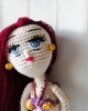 Mermaid Crochet Toy, Doll for Kids, Amigurumi Doll, Crochet Doll, 100% Organic Syrian Handmade Soft Amigurumi Toy, Amigurumi Sleeping Friend